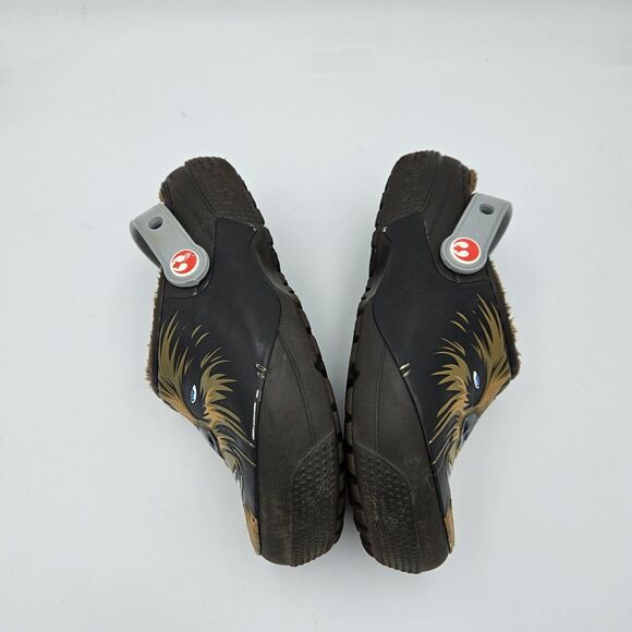 Chewbacca Crocs Star Wars Size 12 C12 Fuzzy Kids youth Lucas Films Slip On - Picture 4 of 7